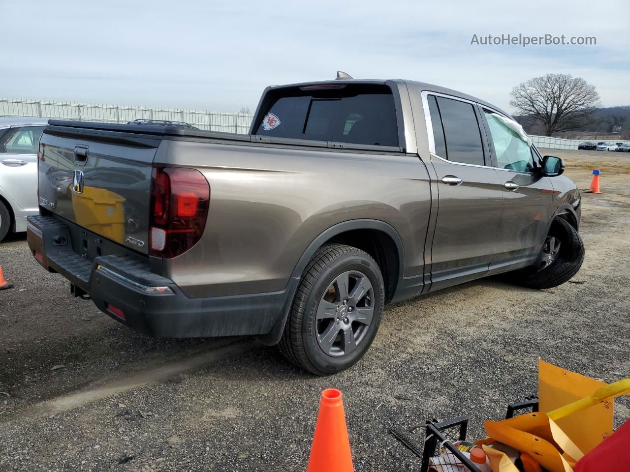 2020 Honda Ridgeline Rtl Gray vin: 5FPYK3F74LB013818