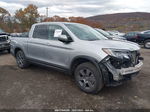 2020 Honda Ridgeline Rtl-e Silver vin: 5FPYK3F75LB001306