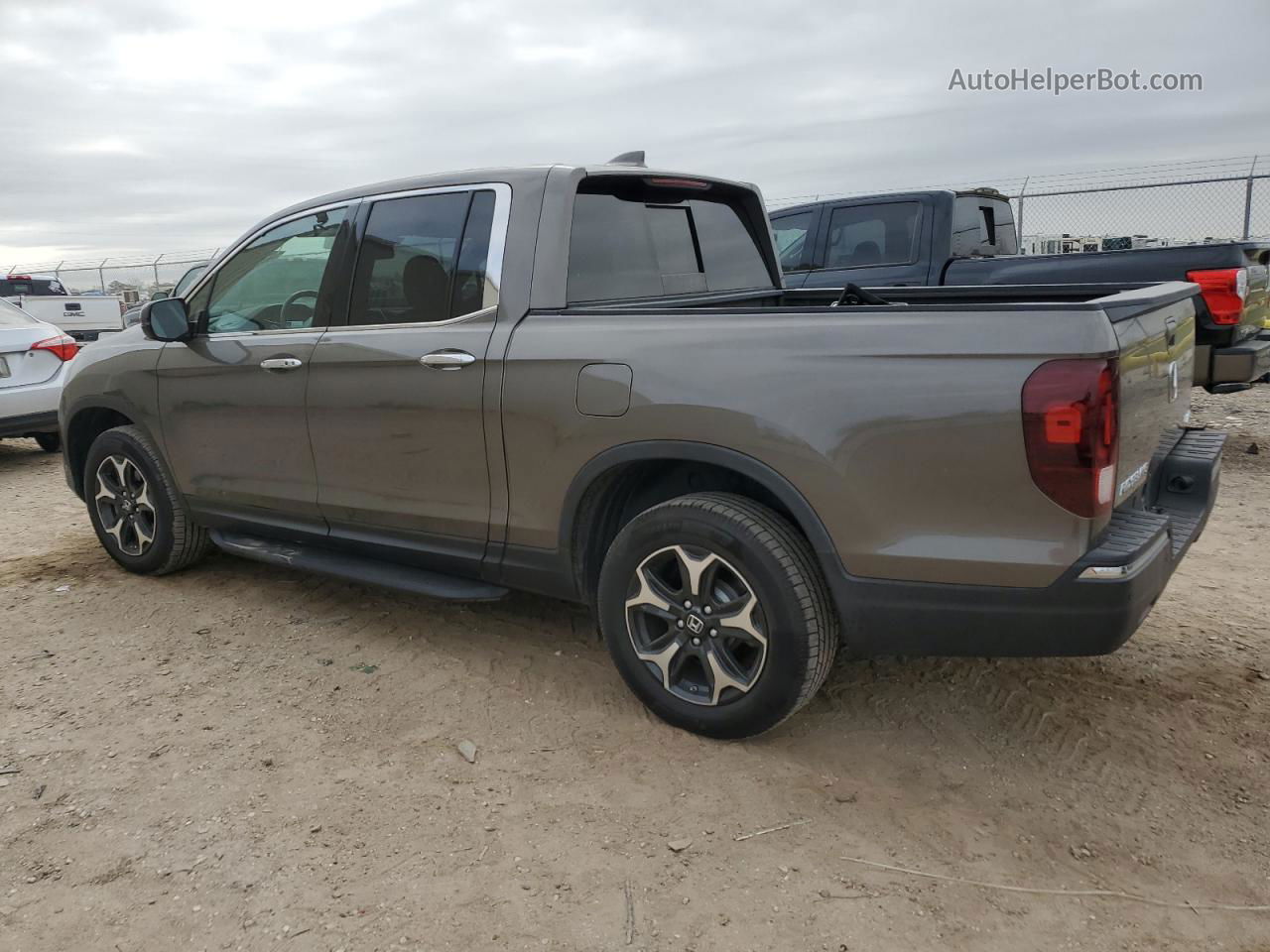 2020 Honda Ridgeline Rtl Угольный vin: 5FPYK3F75LB001855