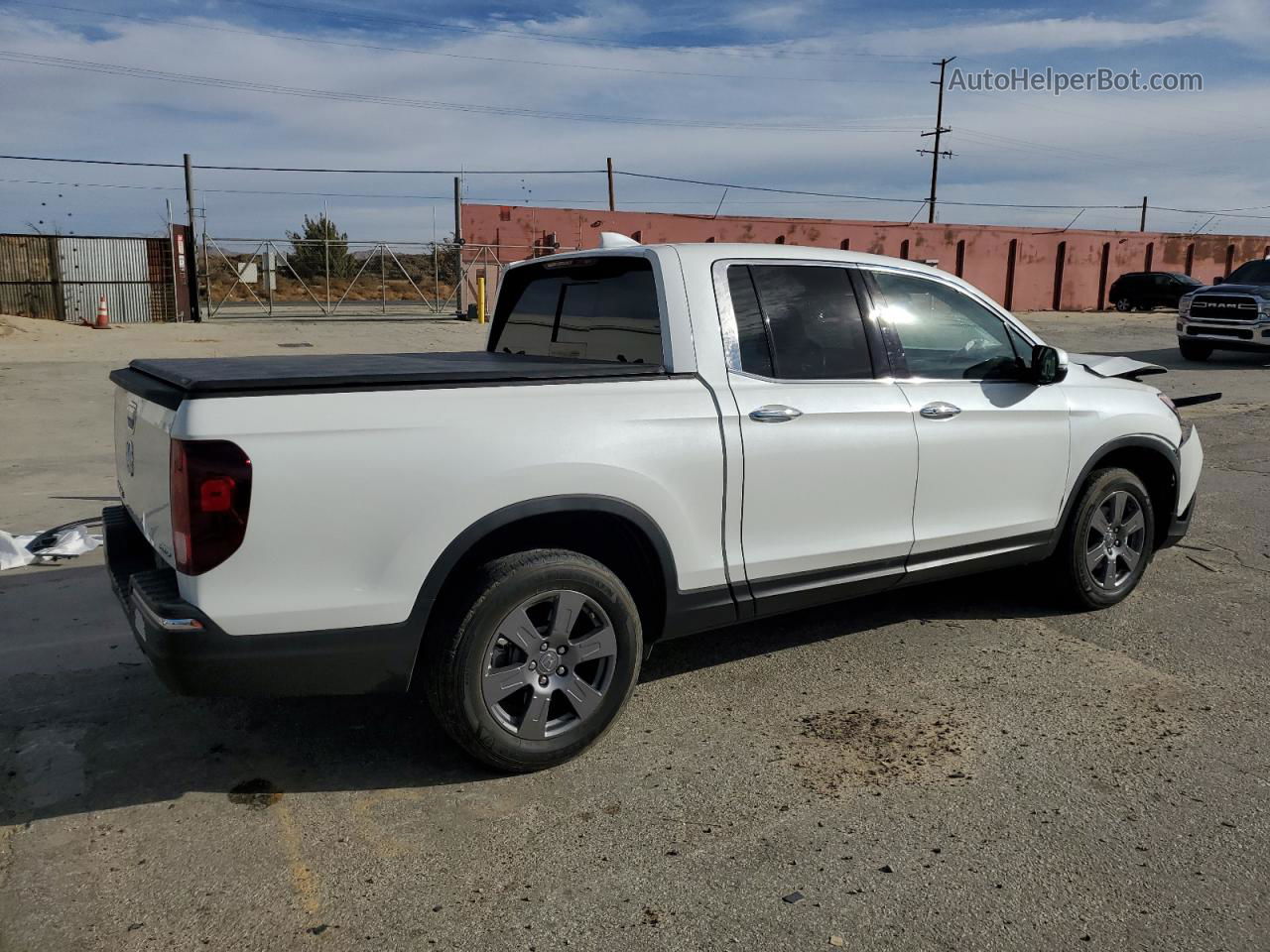 2020 Honda Ridgeline Rtl Белый vin: 5FPYK3F75LB004657