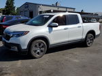 2020 Honda Ridgeline Rtl White vin: 5FPYK3F75LB005033