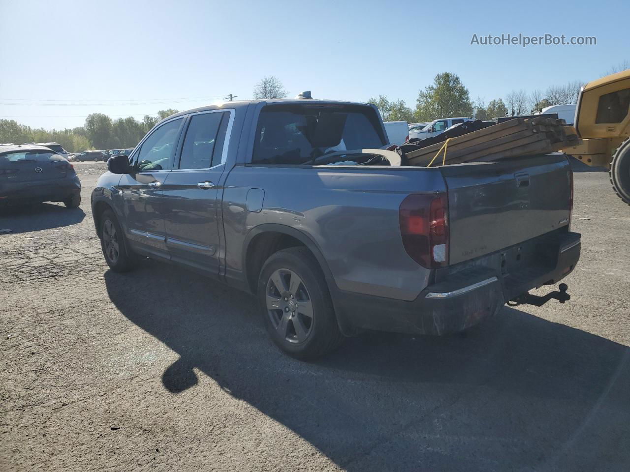 2020 Honda Ridgeline Rtl Серый vin: 5FPYK3F75LB005162