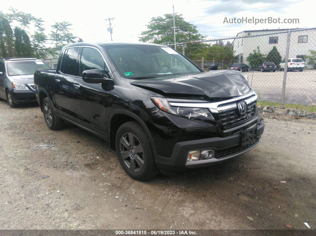 2020 Honda Ridgeline Rtl-e Black vin: 5FPYK3F75LB005551