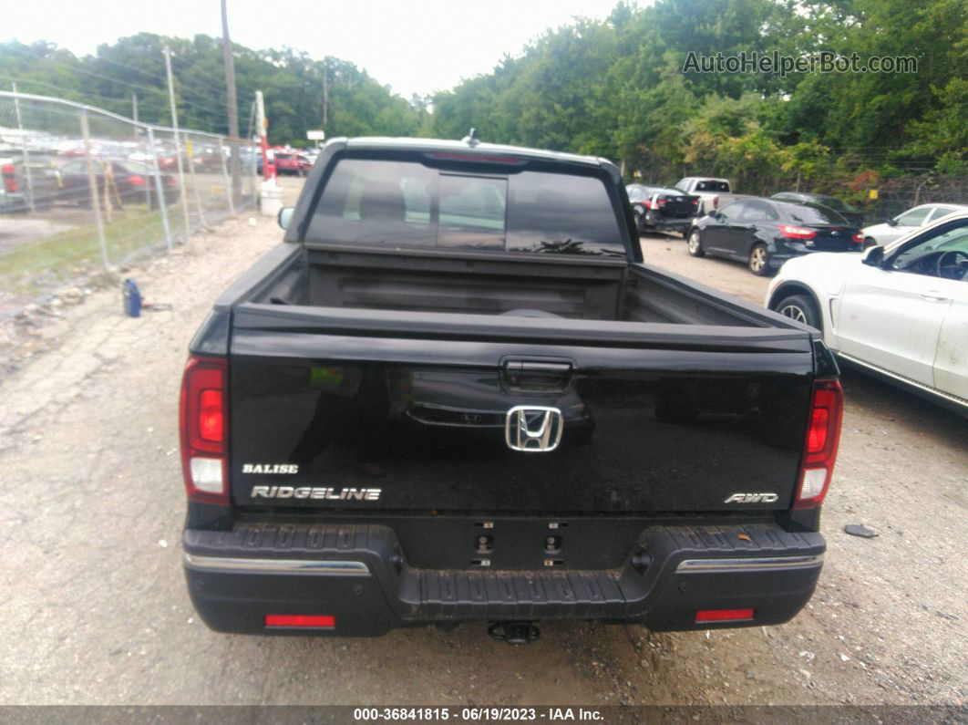 2020 Honda Ridgeline Rtl-e Black vin: 5FPYK3F75LB005551