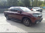 2020 Honda Ridgeline Rtl-e Burgundy vin: 5FPYK3F75LB005971