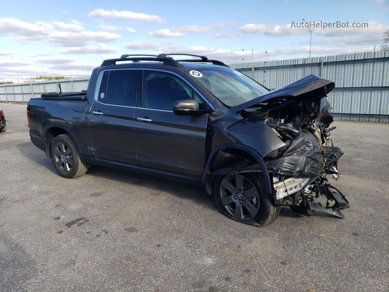 2020 Honda Ridgeline Rtl Gray vin: 5FPYK3F75LB010717