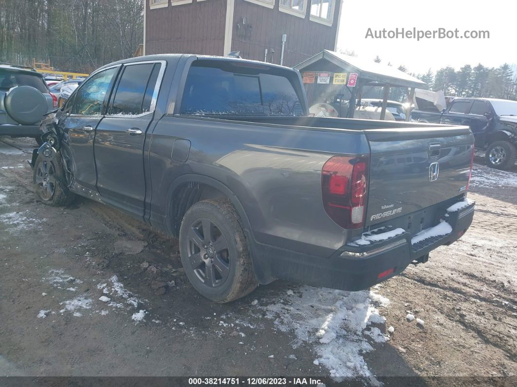 2020 Honda Ridgeline Rtl-e Gray vin: 5FPYK3F75LB012869