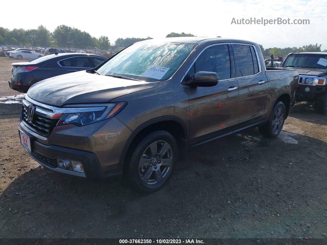 2020 Honda Ridgeline Rtl-e Gray vin: 5FPYK3F75LB024438