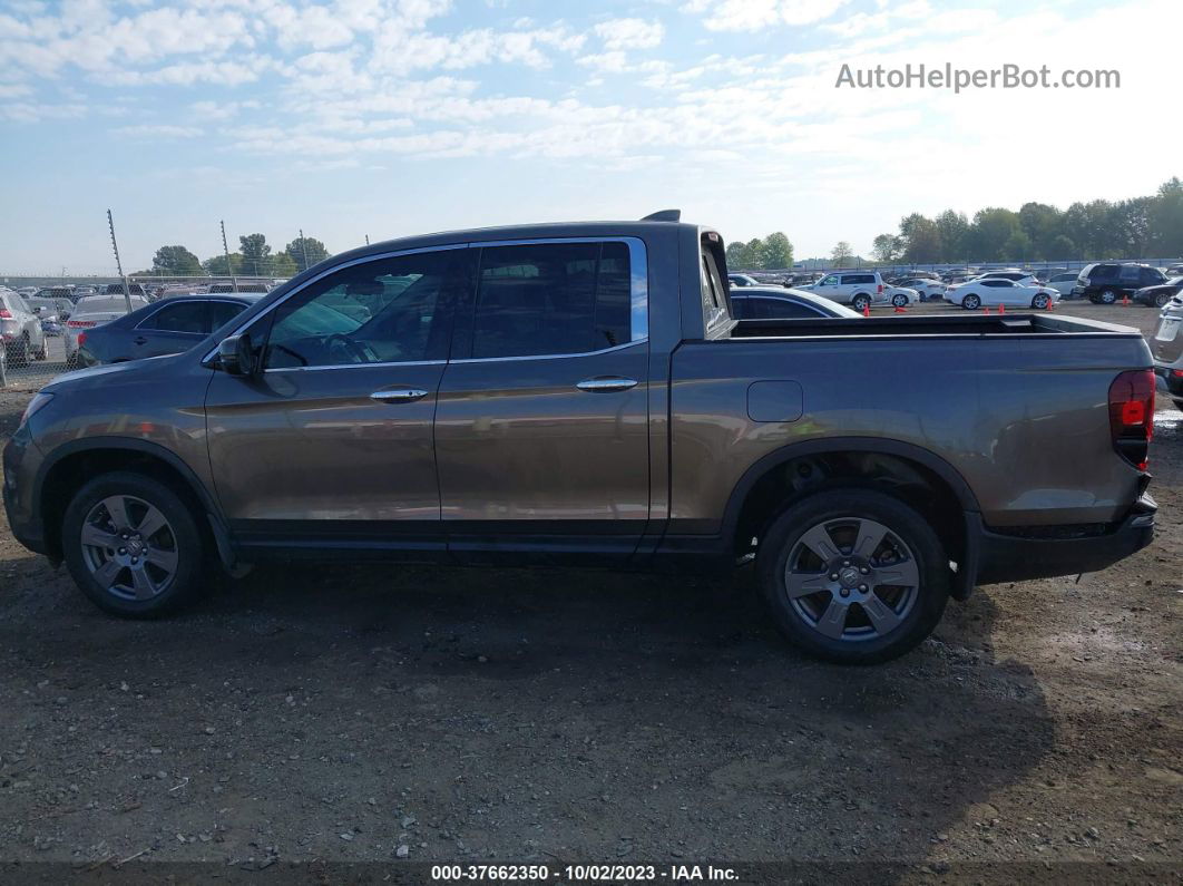 2020 Honda Ridgeline Rtl-e Gray vin: 5FPYK3F75LB024438