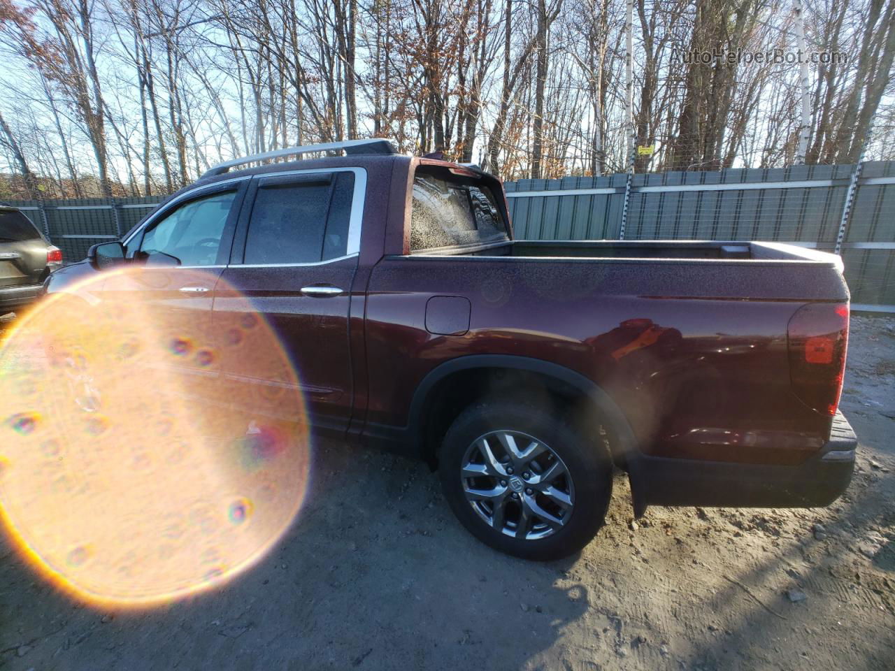 2020 Honda Ridgeline Rtl Burgundy vin: 5FPYK3F76LB001668