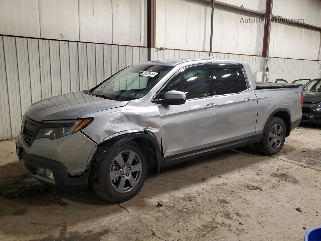 2020 Honda Ridgeline Rtl Silver vin: 5FPYK3F76LB016221