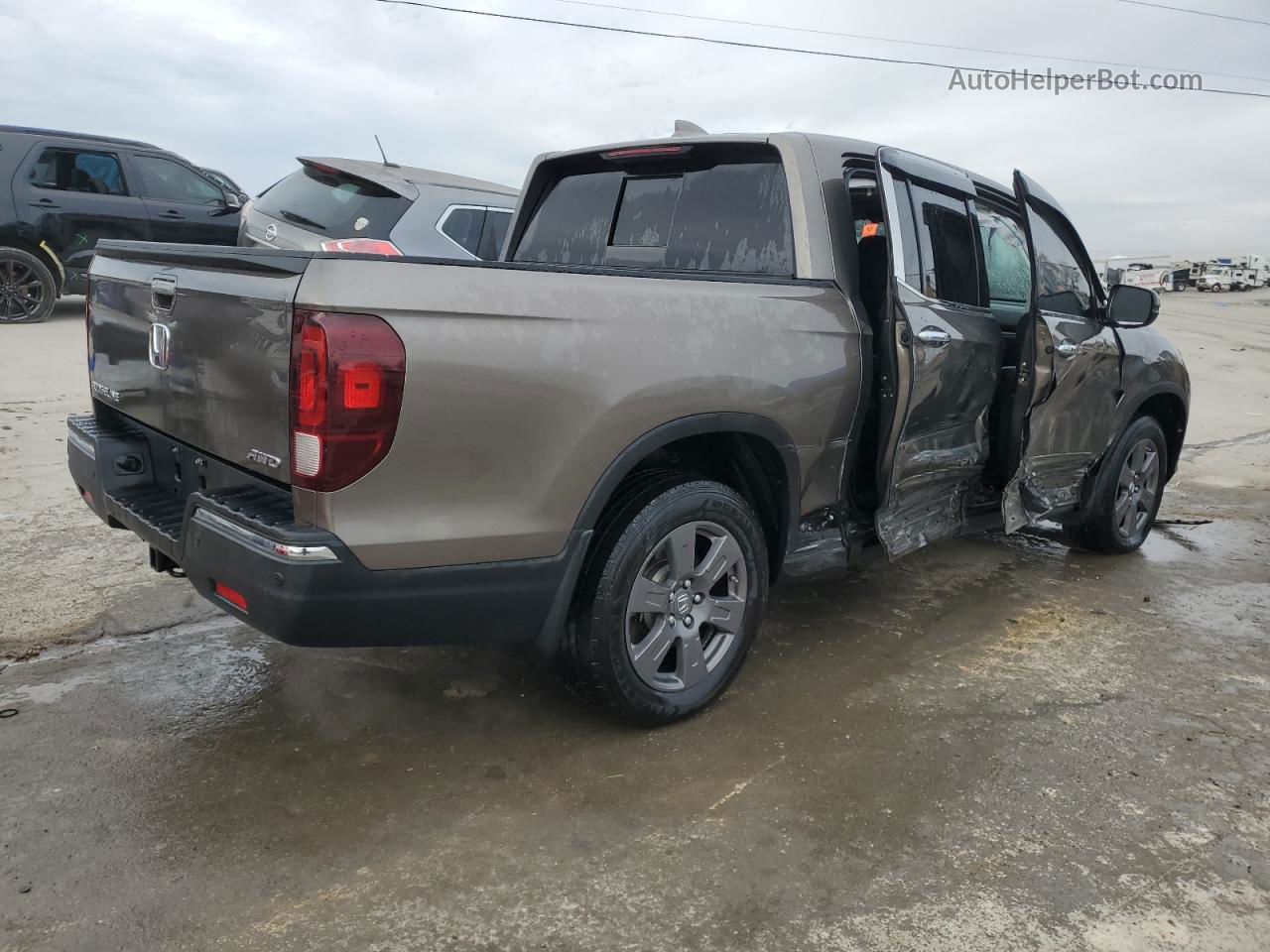 2020 Honda Ridgeline Rtl Gray vin: 5FPYK3F77LB001873