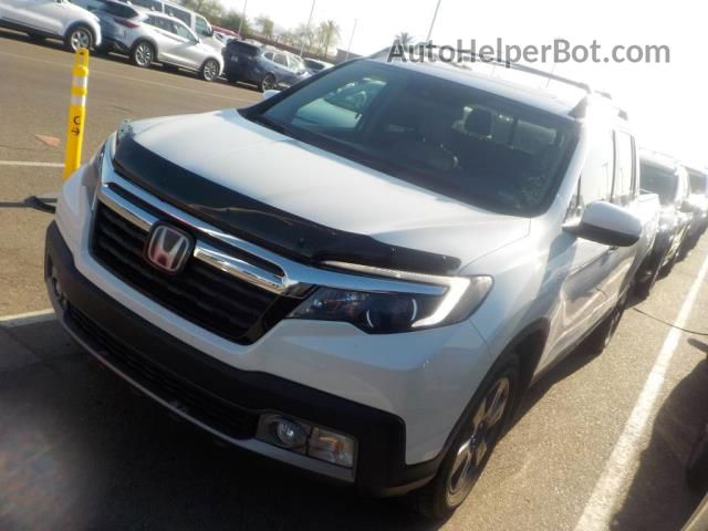 2020 Honda Ridgeline Rtl-e White vin: 5FPYK3F77LB002523