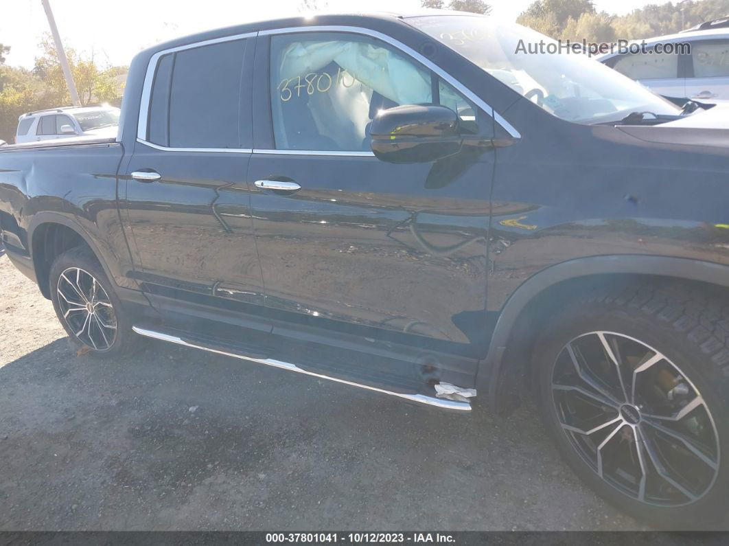 2020 Honda Ridgeline Rtl-e Черный vin: 5FPYK3F77LB009553