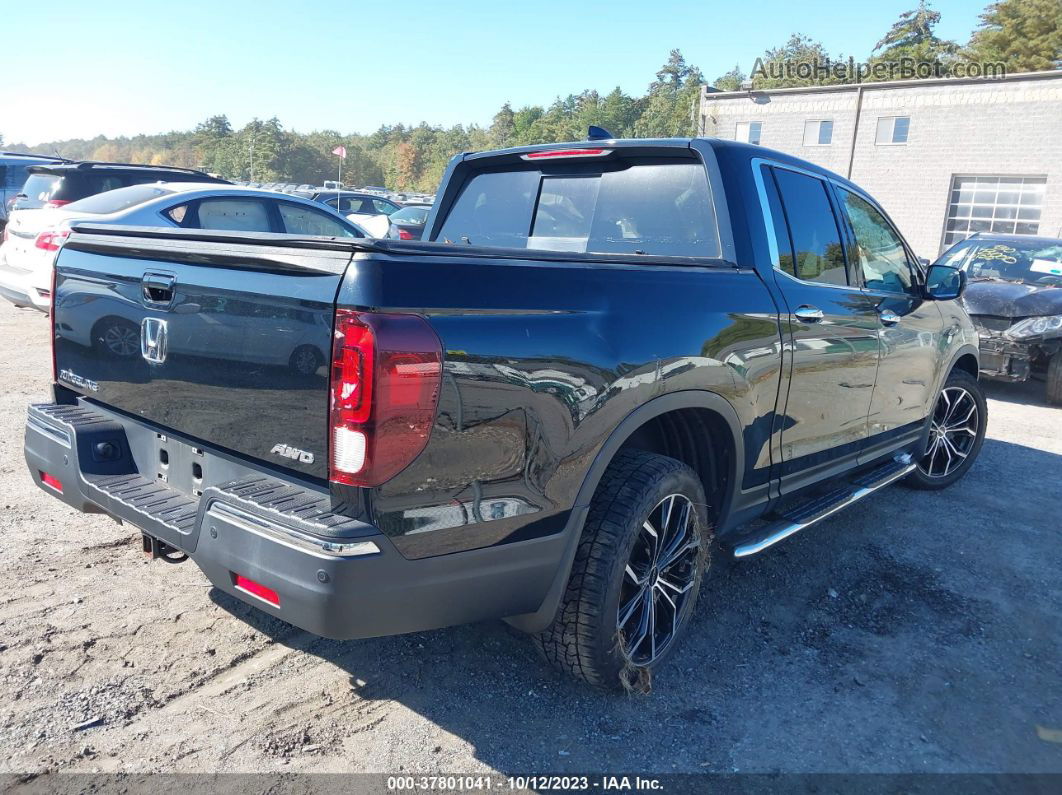 2020 Honda Ridgeline Rtl-e Black vin: 5FPYK3F77LB009553