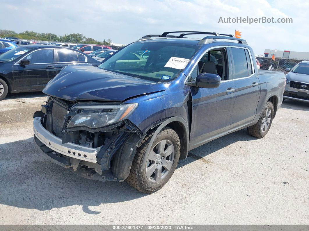 2020 Honda Ridgeline Rtl-e Blue vin: 5FPYK3F77LB023680