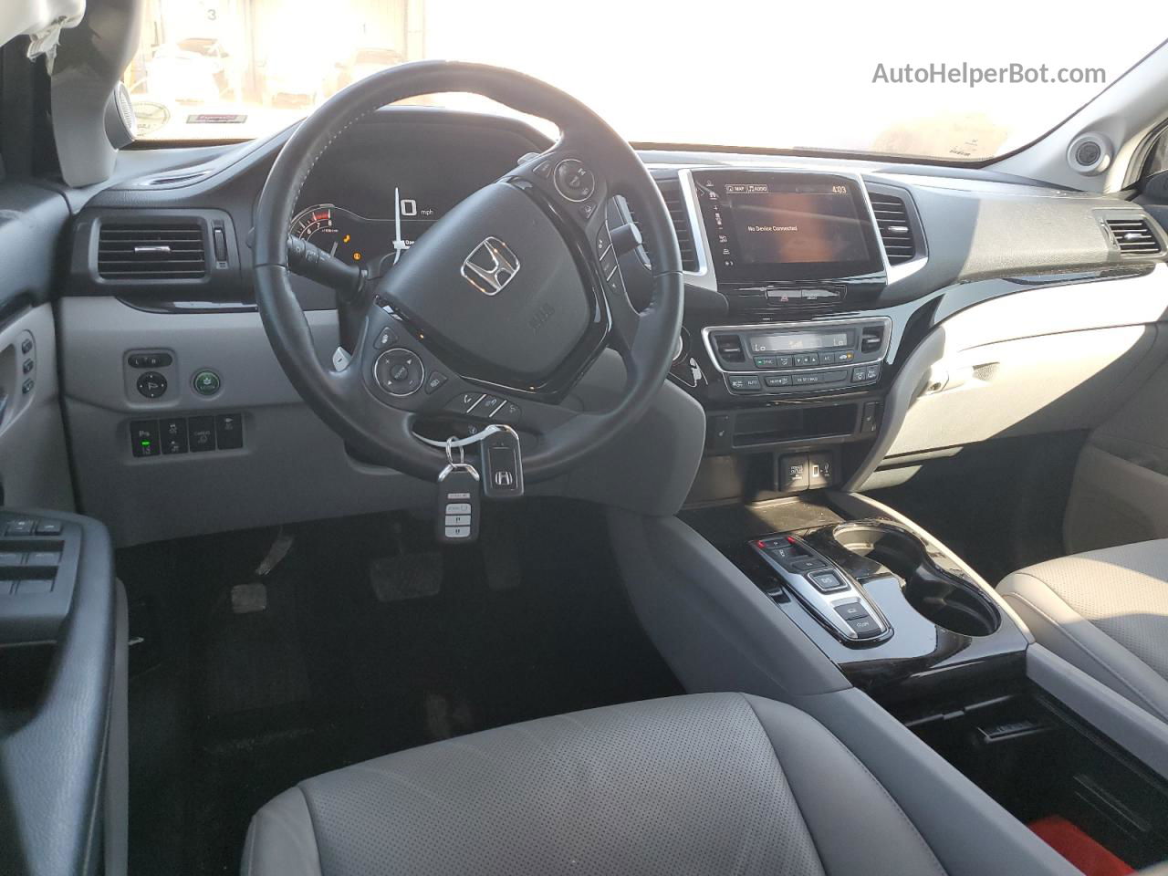 2020 Honda Ridgeline Rtl Синий vin: 5FPYK3F78LB009089