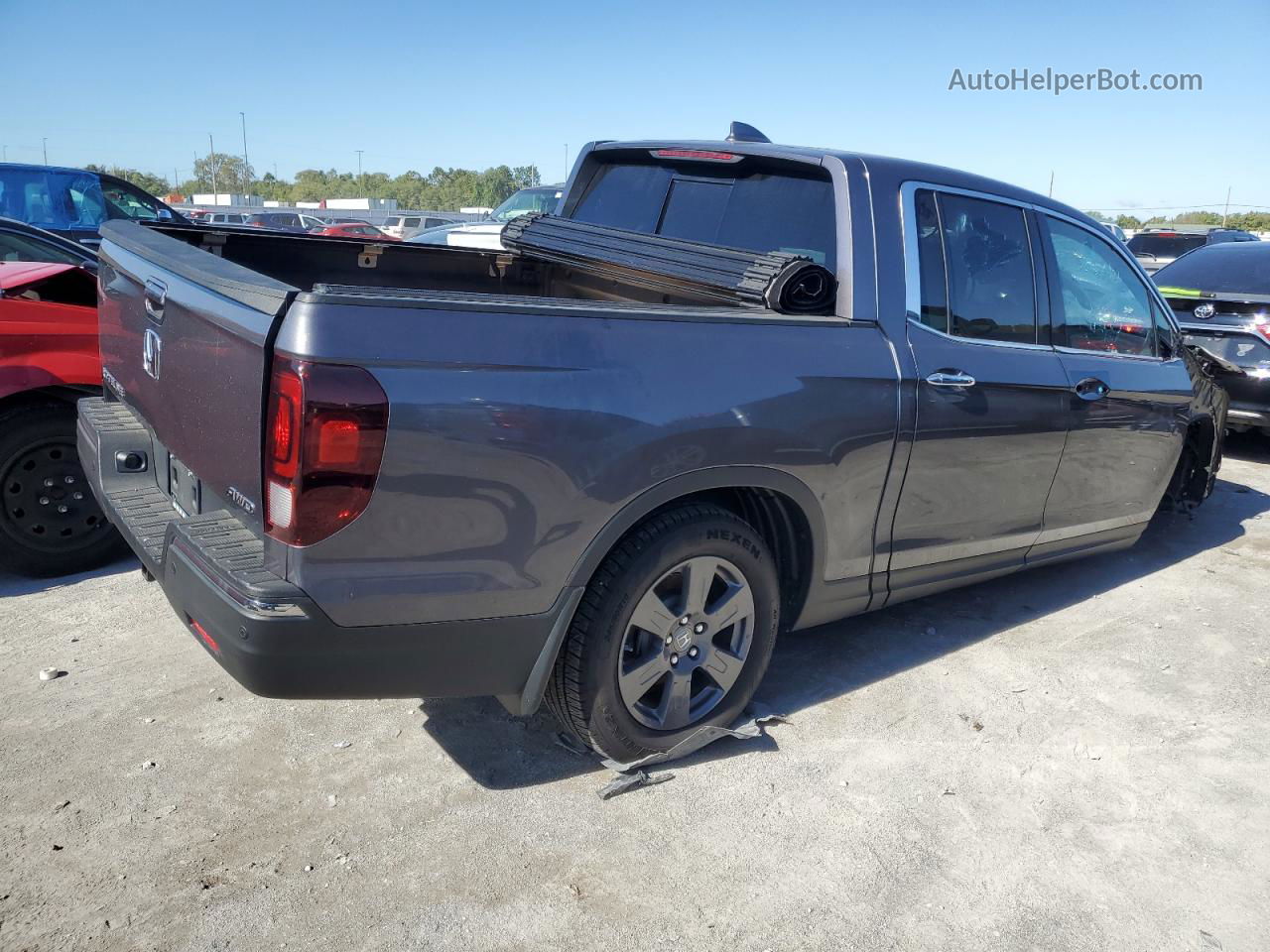 2020 Honda Ridgeline Rtl Серый vin: 5FPYK3F79LB005908