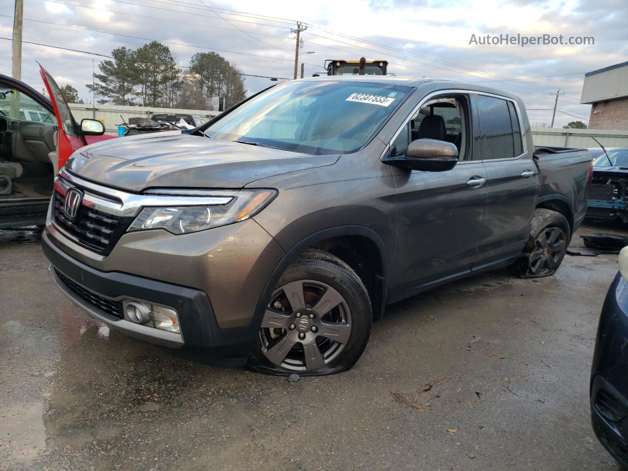 2020 Honda Ridgeline Rtl Charcoal vin: 5FPYK3F79LB009621