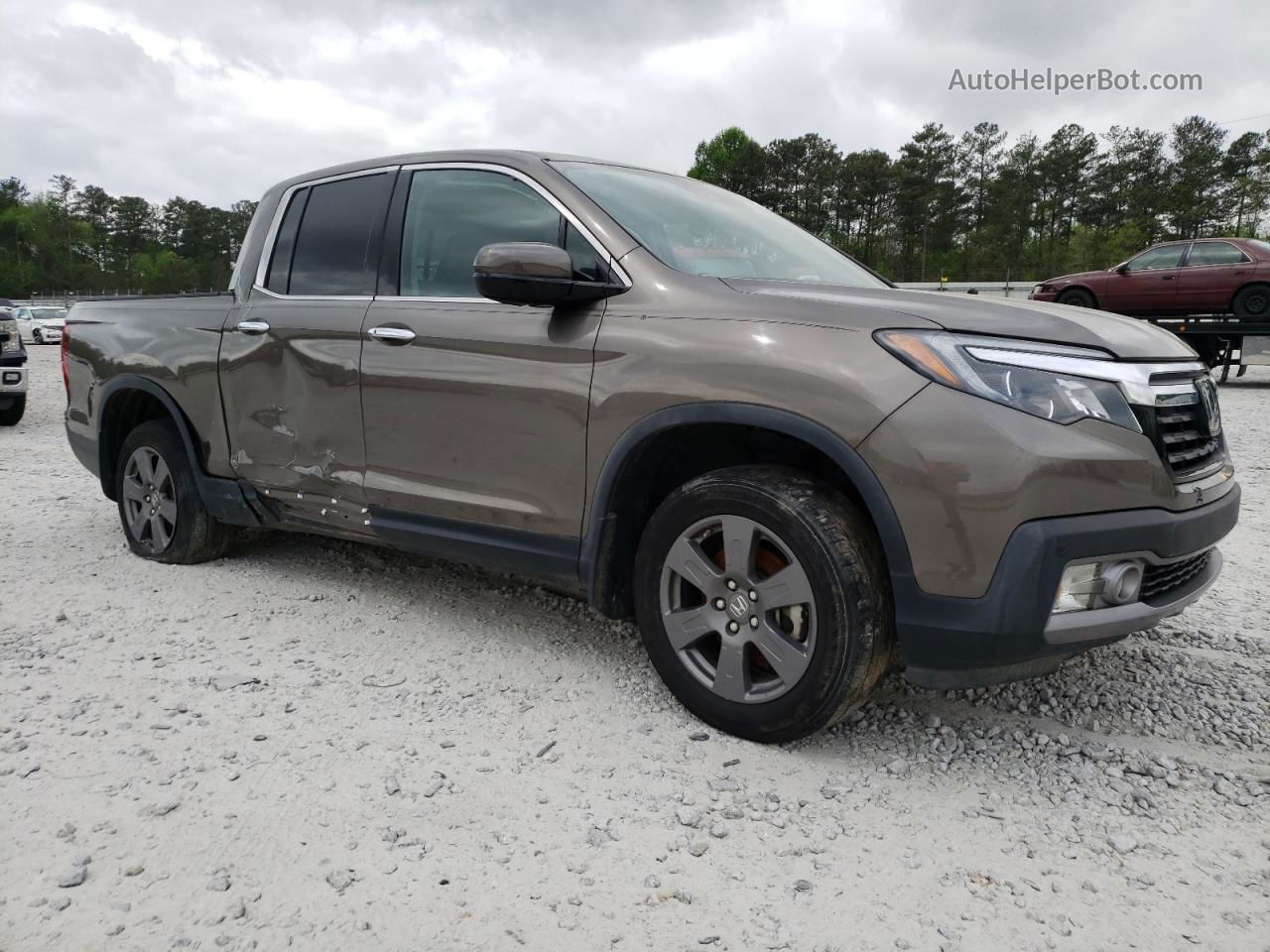 2020 Honda Ridgeline Rtl Charcoal vin: 5FPYK3F79LB009621