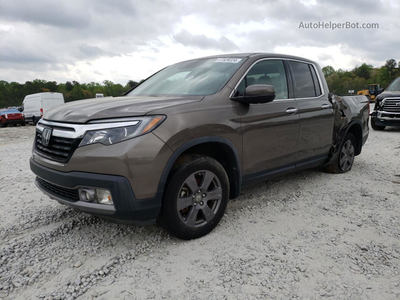 2020 Honda Ridgeline Rtl Charcoal vin: 5FPYK3F79LB009621