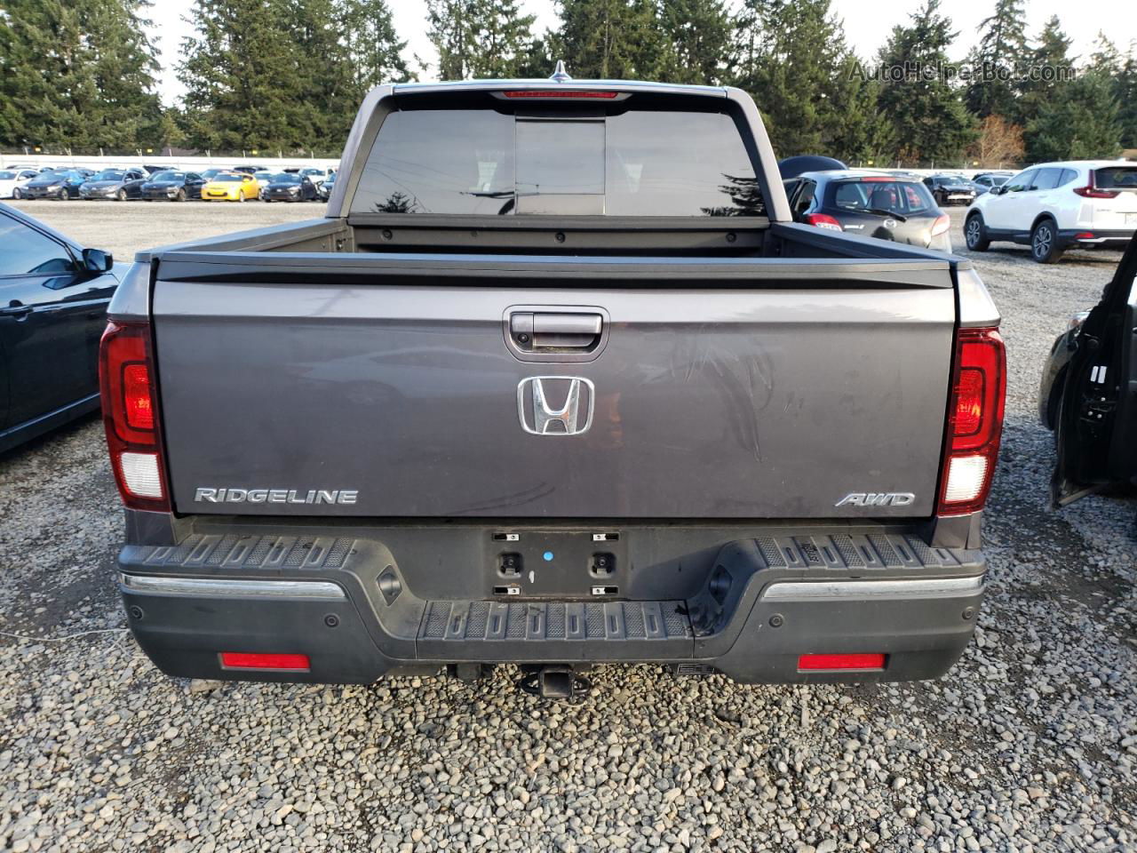 2020 Honda Ridgeline Rtl Gray vin: 5FPYK3F7XLB010616