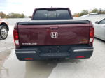 2020 Honda Ridgeline Rtl Burgundy vin: 5FPYK3F7XLB018621