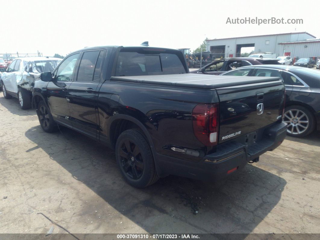 2020 Honda Ridgeline Black Edition Черный vin: 5FPYK3F82LB018069