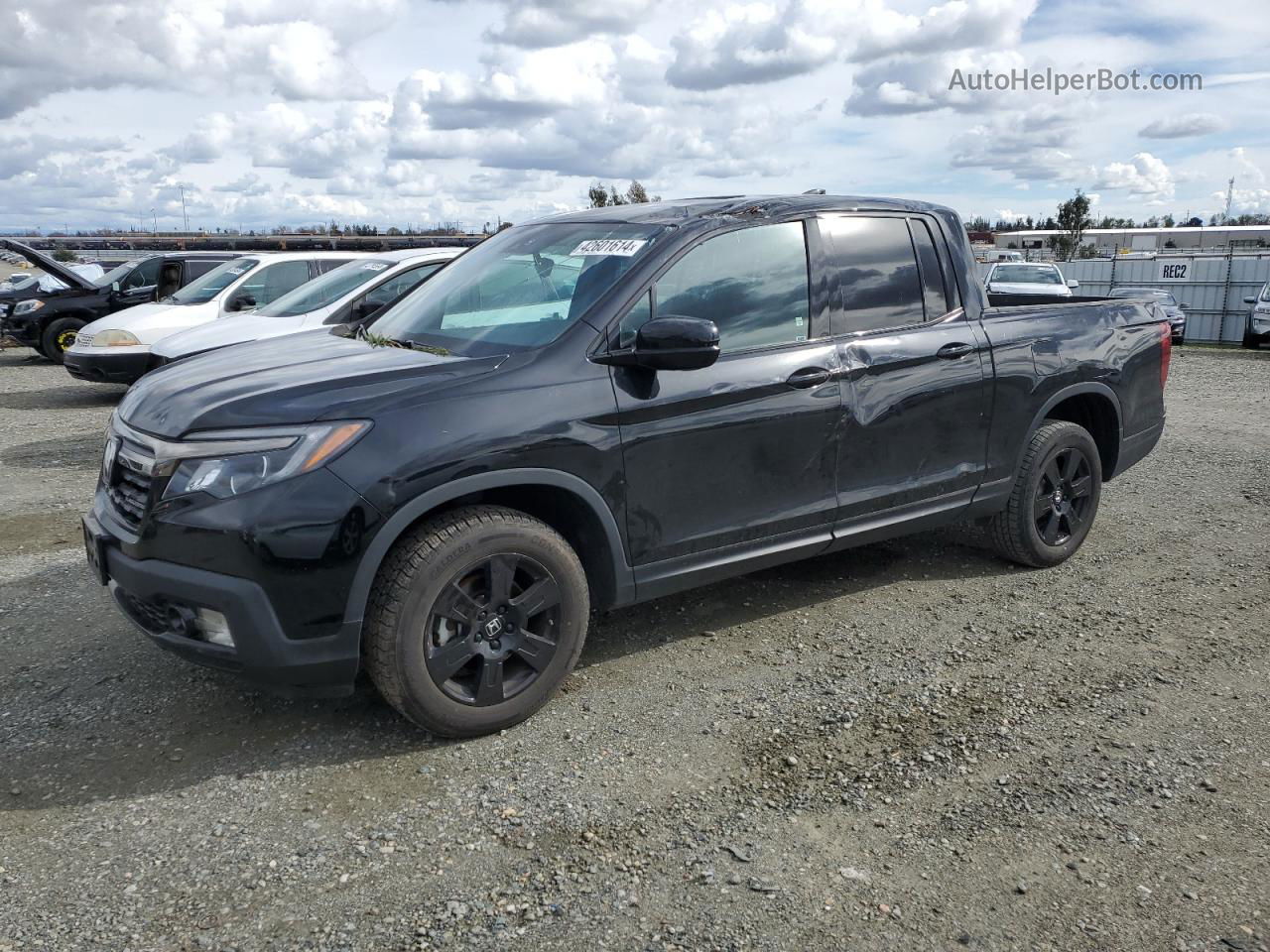 2020 Honda Ridgeline Black Edition Black vin: 5FPYK3F82LB020727