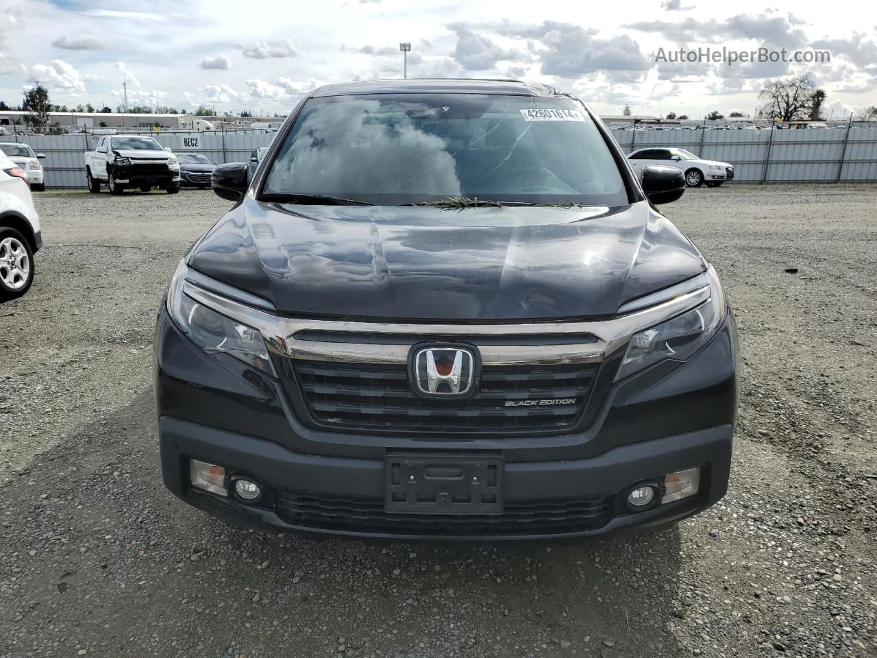 2020 Honda Ridgeline Black Edition Black vin: 5FPYK3F82LB020727