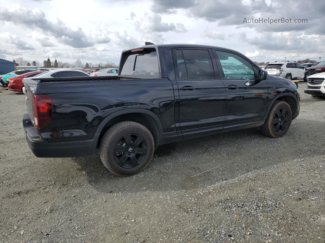 2020 Honda Ridgeline Black Edition Black vin: 5FPYK3F82LB020727