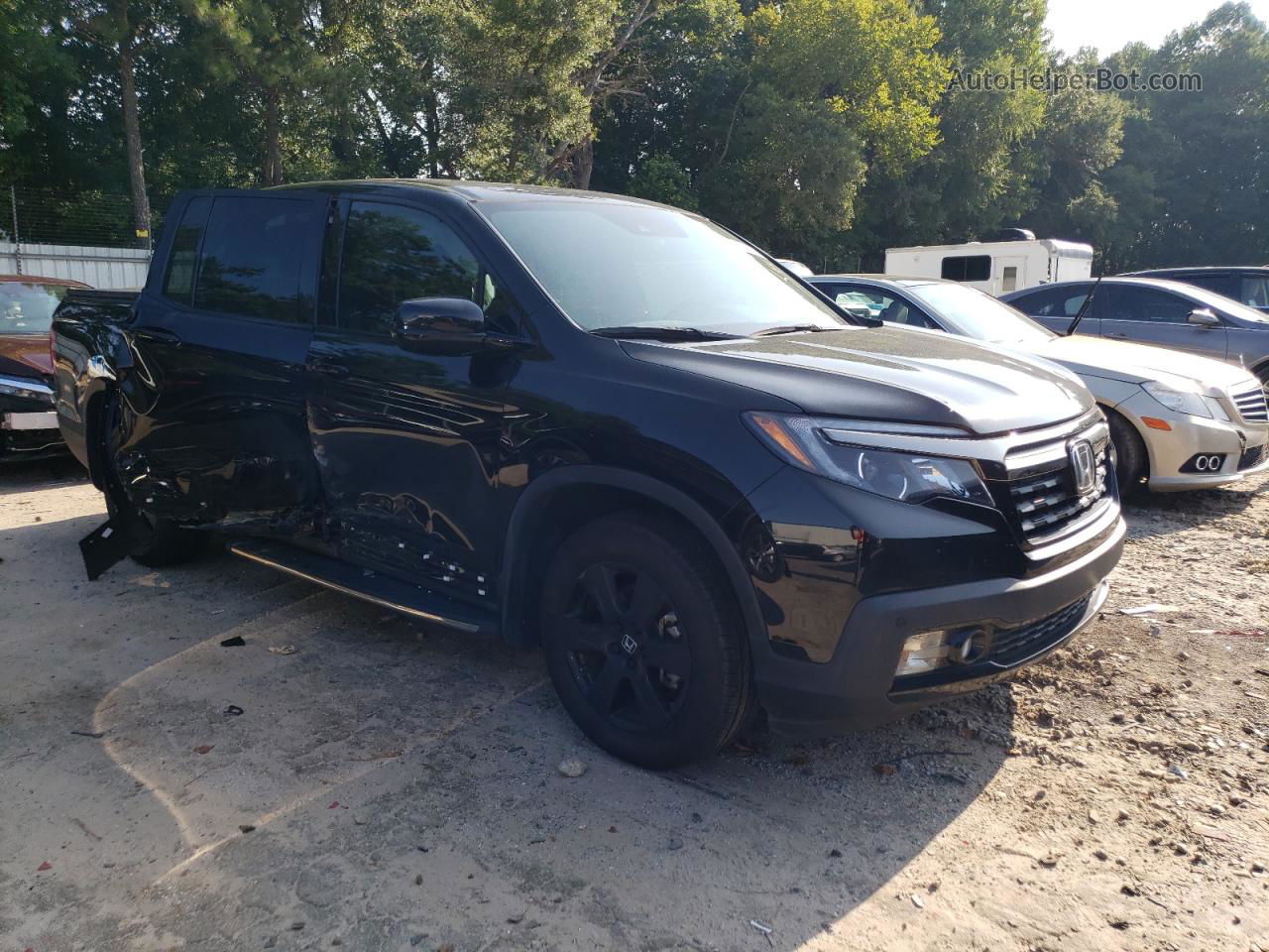 2020 Honda Ridgeline Black Edition Black vin: 5FPYK3F84LB015500