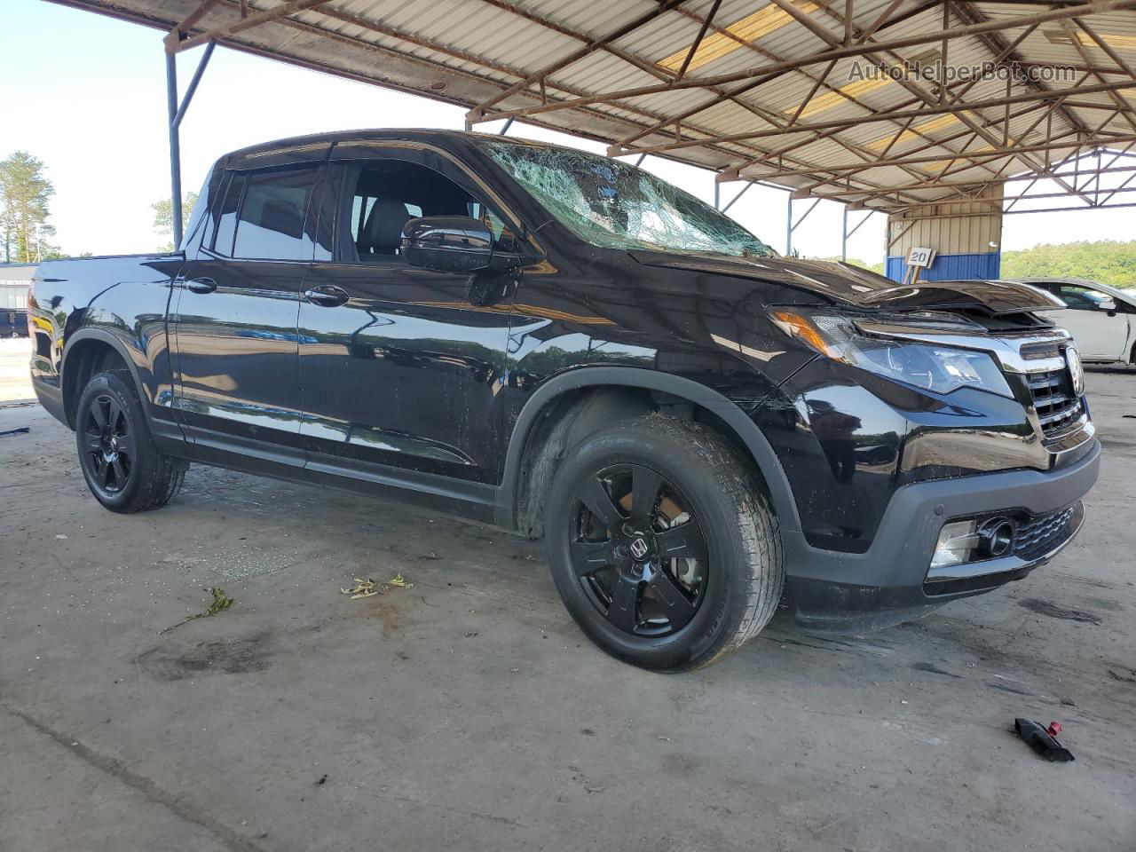 2020 Honda Ridgeline Black Edition Black vin: 5FPYK3F86LB000156