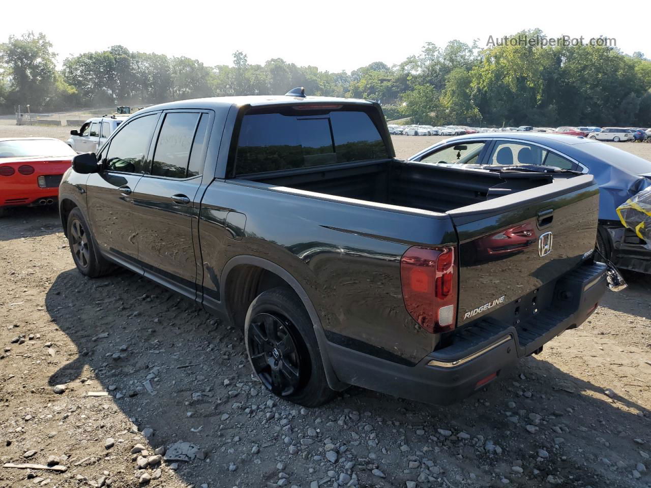 2020 Honda Ridgeline Black Edition Black vin: 5FPYK3F89LB013595