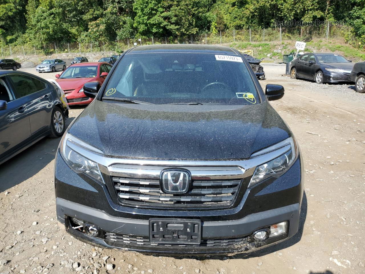 2020 Honda Ridgeline Black Edition Черный vin: 5FPYK3F89LB013595