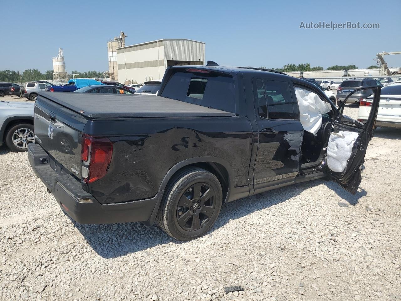 2020 Honda Ridgeline Black Edition Черный vin: 5FPYK3F8XLB012570