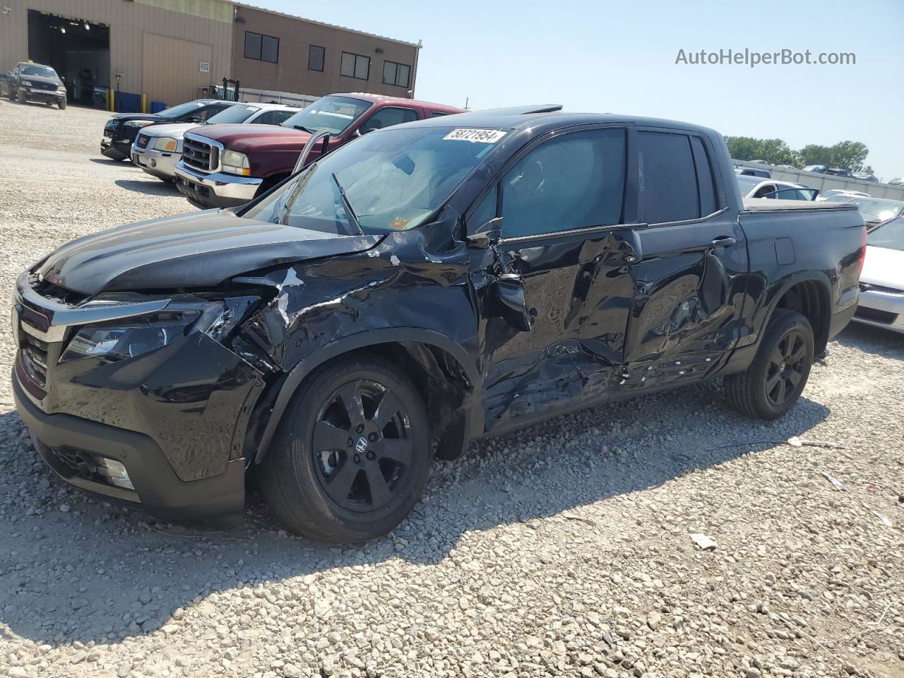 2020 Honda Ridgeline Black Edition Black vin: 5FPYK3F8XLB012570