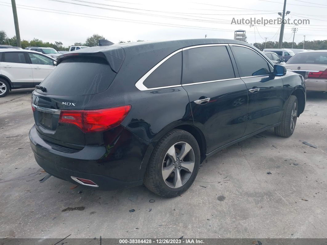 2016 Acura Mdx Acurawatch Plus Package Black vin: 5FRYD3H21GB020766