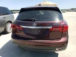 2016 Acura Mdx  Purple vin: 5FRYD3H23GB018078