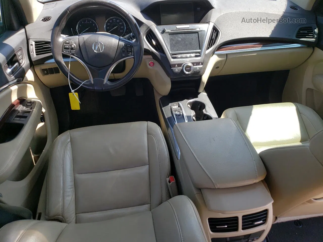 2016 Acura Mdx  Фиолетовый vin: 5FRYD3H23GB018078