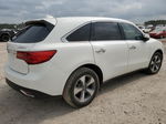 2016 Acura Mdx White vin: 5FRYD3H24GB019479