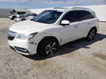 2016 Acura Mdx  White vin: 5FRYD3H27GB018374