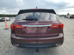 2016 Acura Mdx  Burgundy vin: 5FRYD3H28GB010834