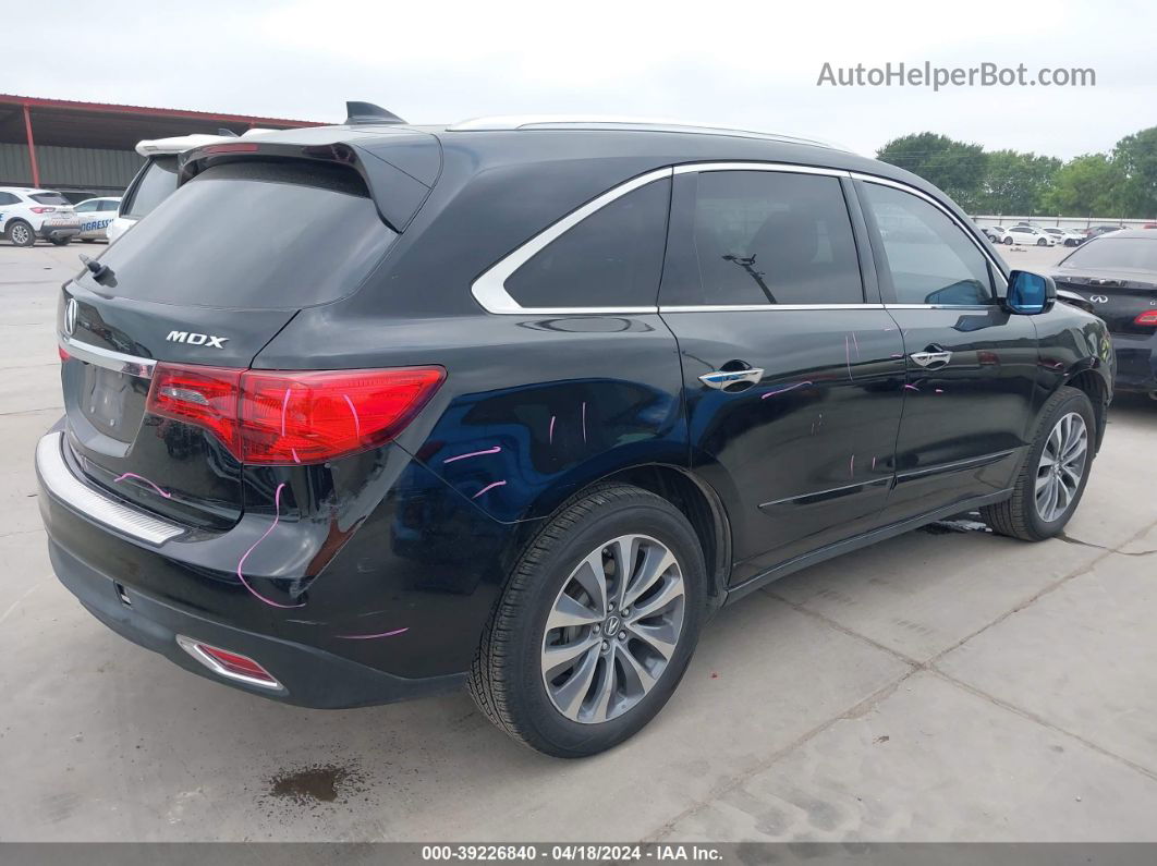 2016 Acura Mdx Technology   Acurawatch Plus Packages/technology Package Black vin: 5FRYD3H40GB008867