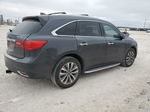 2016 Acura Mdx Technology Gray vin: 5FRYD3H41GB011485