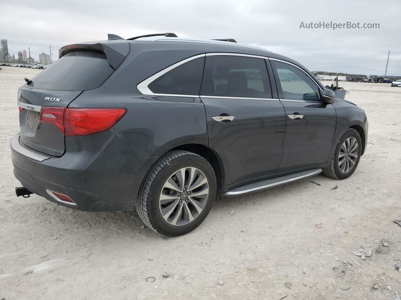 2016 Acura Mdx Technology Серый vin: 5FRYD3H41GB011485