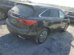 2016 Acura Mdx Technology Черный vin: 5FRYD3H44GB002022