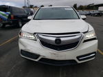 2016 Acura Mdx Technology White vin: 5FRYD3H44GB002473