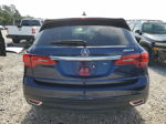 2016 Acura Mdx Technology Blue vin: 5FRYD3H44GB011741