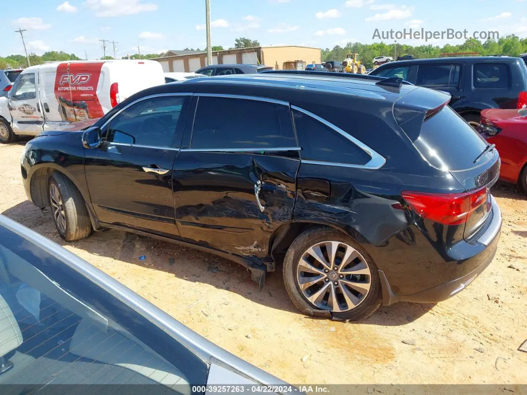 2016 Acura Mdx Technology   Acurawatch Plus Packages/technology Package Black vin: 5FRYD3H45GB007892